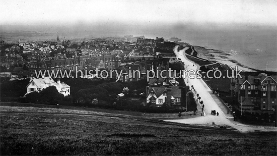 From Beachy Head, Eastbourne, Sussex. c.1910